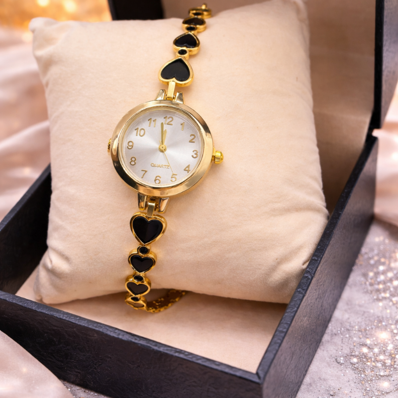 Heart Chain Ladies Watch