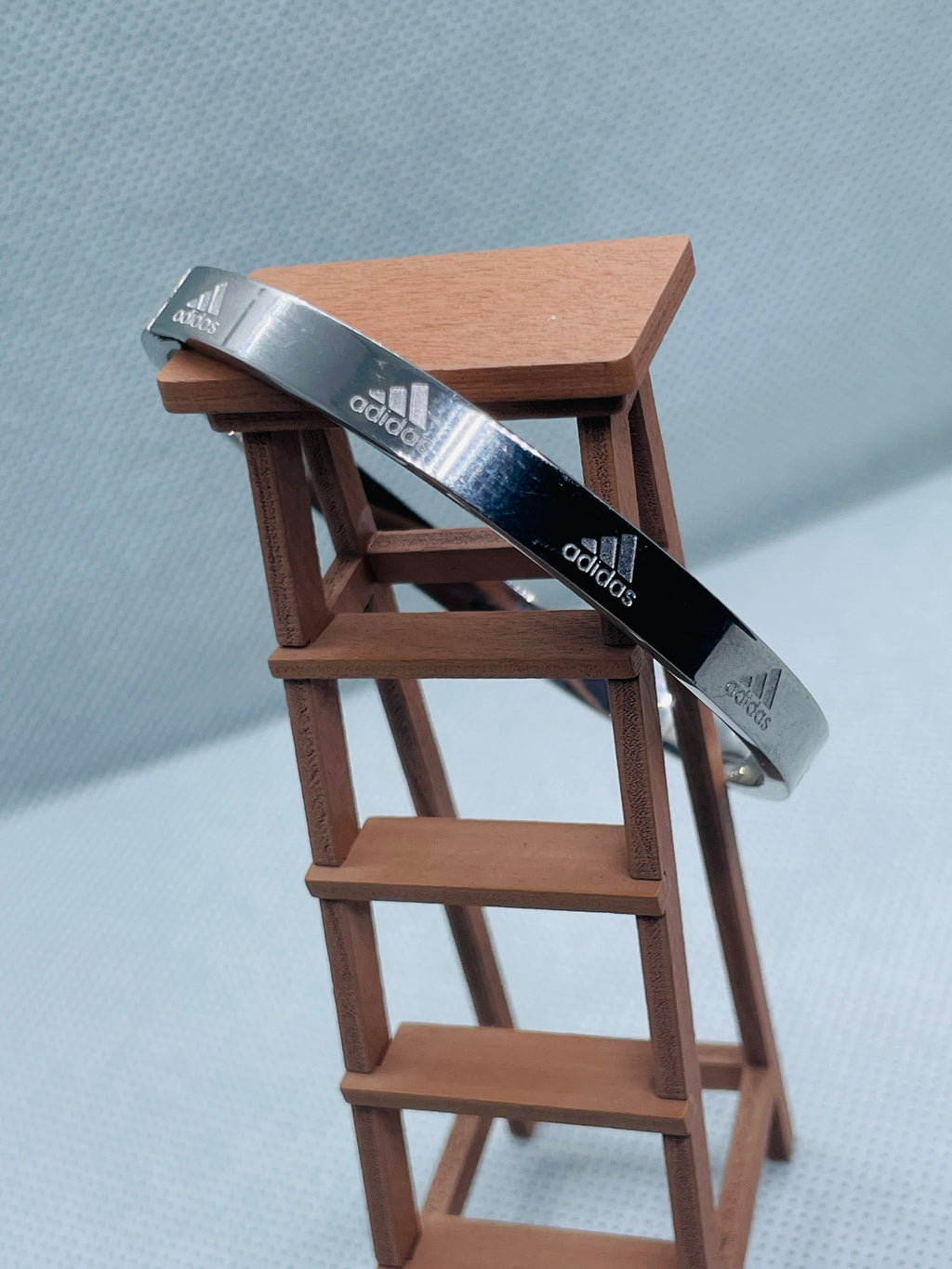 STAINLESS STEEL ADIDAS BRACELET