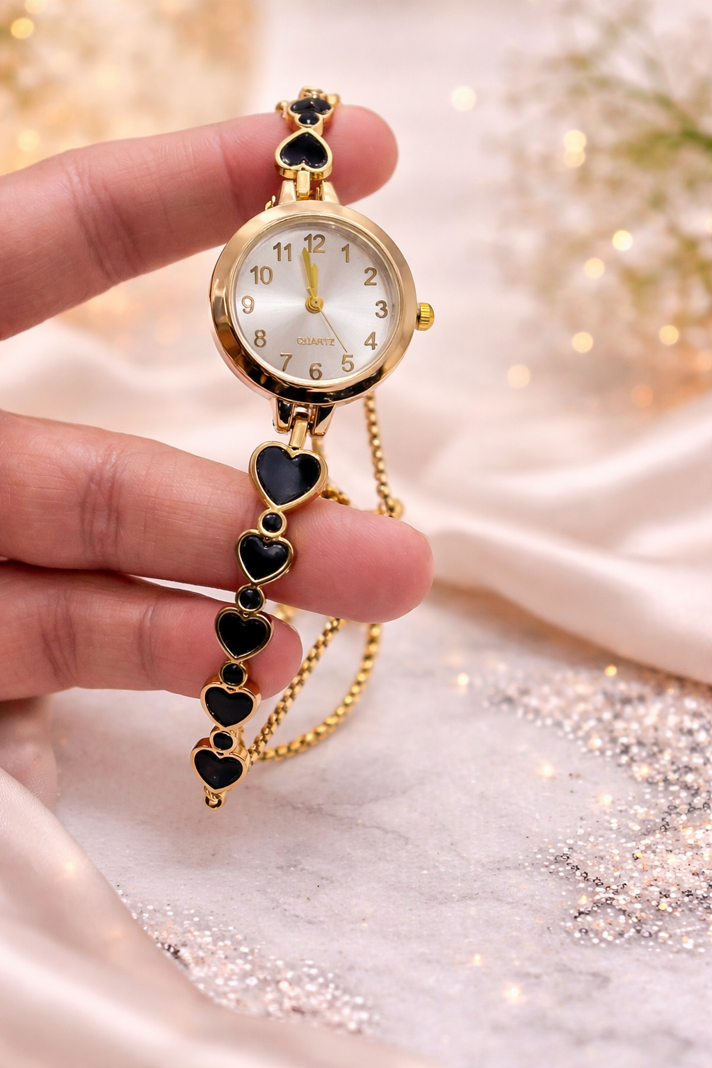 Heart Chain Ladies Watch