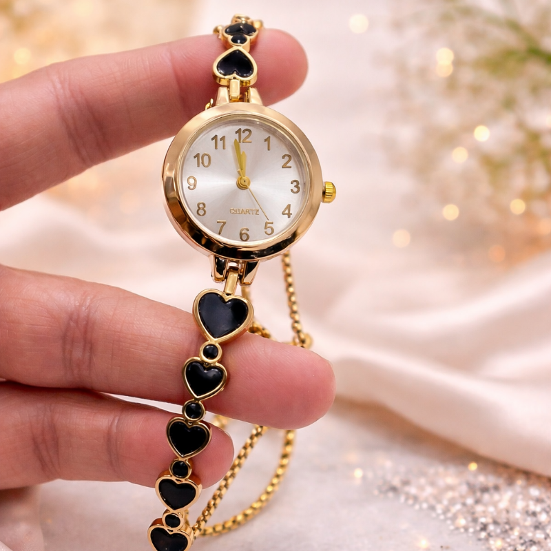 Heart Chain Ladies Watch