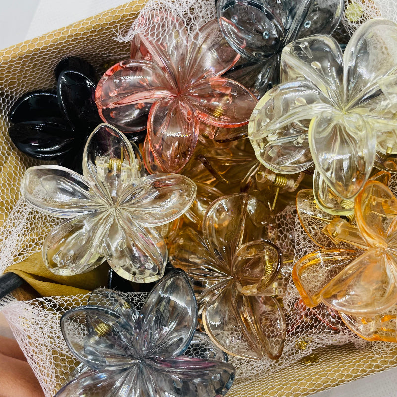 Flower shaped Hair Claw Clips (250 per piece)