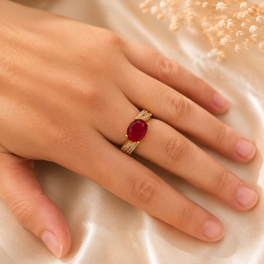 Everlight Oval Ring