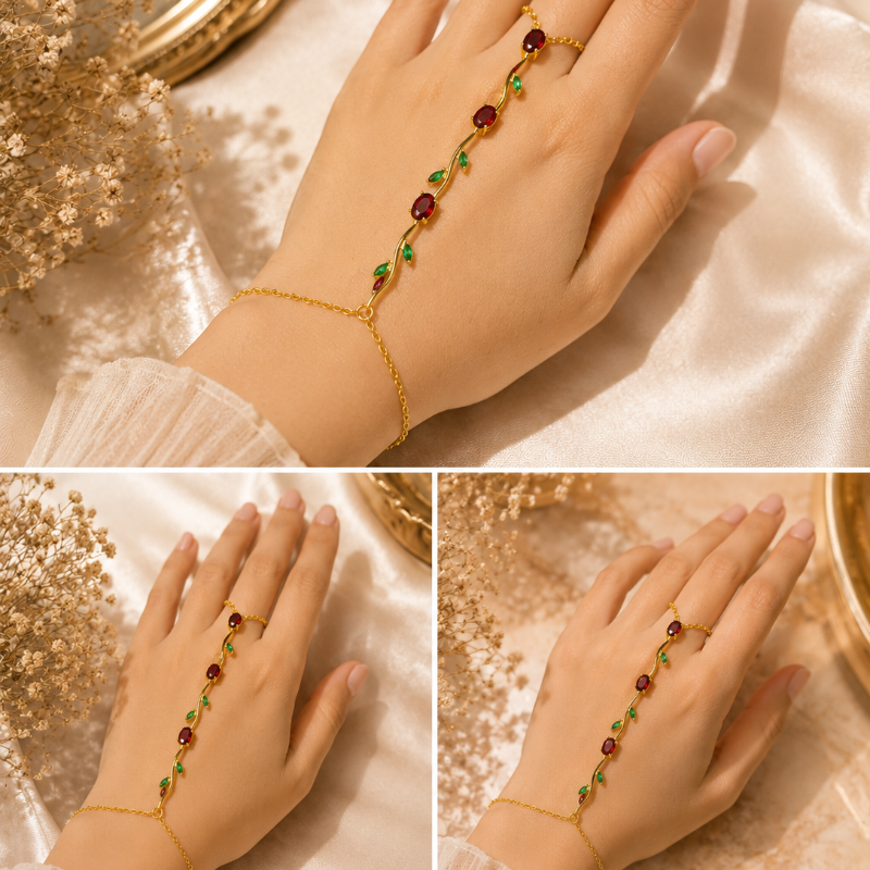 Aura Vine Handpiece bracelet