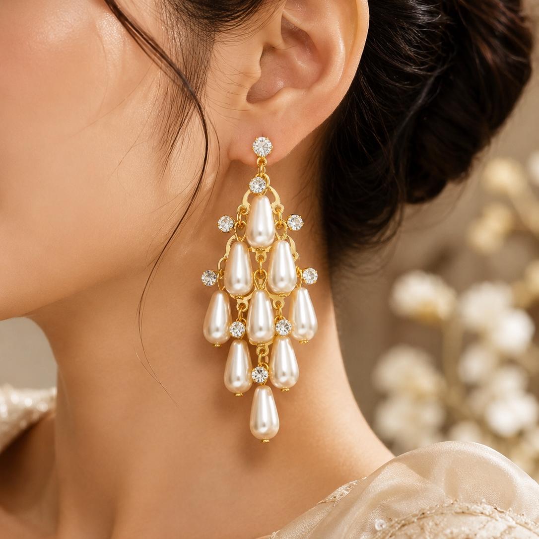 Moonlight Pearl Earrings