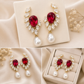 Scarlet Drop Earrings