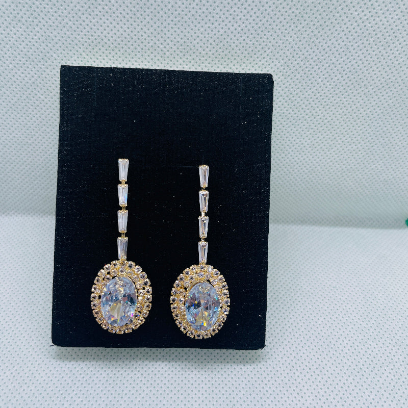 Luxury Sparkling Drop Earrings for Women