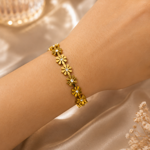 Golden Daisy Luxe Bracelet
