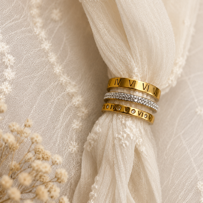 Roman Luxe Ring