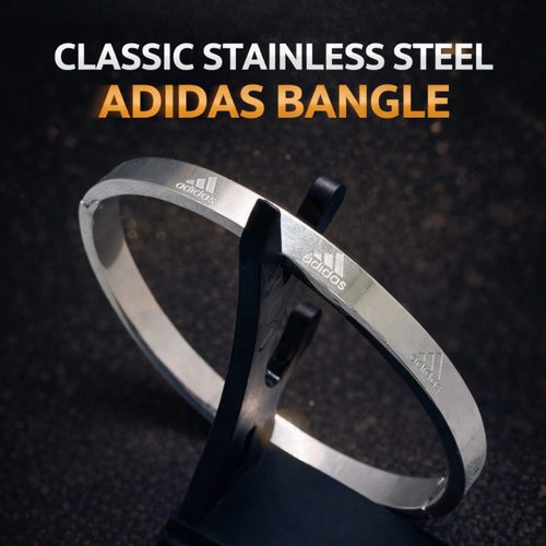 STAINLESS STEEL ADIDAS BRACELET