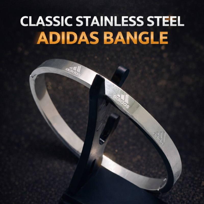 STAINLESS STEEL ADIDAS BRACELET